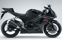 Suzuki GSX-R 1000 2008 - Black Version - Decalset