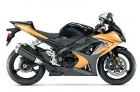 Suzuki GSX-R 1000 2008 - Black/Gold Version - Decalset