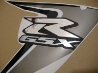 Suzuki GSX-R 1000 2008 - White Version - Decalset