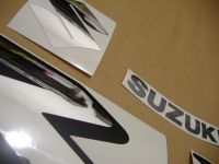 Suzuki GSX-R 1000 2009 - Burgunder/Schwarze Version - Dekorset