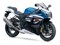 Suzuki GSX-R 1000 2014 - Weiß/Blau/Schwarze Version - Dekorset