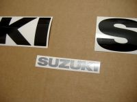 Suzuki GSX-R 1000 2014 - White/Blue/Black Version - Decalset