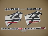 Suzuki Hayabusa 2003 - 40th Anniversary Version - Decalset