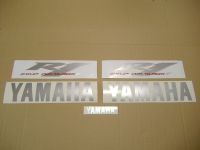 Yamaha YZF-R1 RN12 2005 - Black Version - Decalset