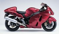 Suzuki Hayabusa 2007 - Red Version - Decalset