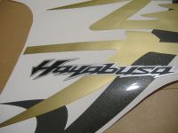 Suzuki Hayabusa 2008 - Black Version - Decalset