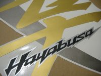 Suzuki Hayabusa 2008 - Darkblue Version - Decalset