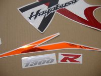 Suzuki Hayabusa 2008 - Orange/Red Version - Decalset