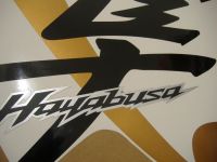 Suzuki Hayabusa 2009 - Gold/Schwarze Version - Dekorset