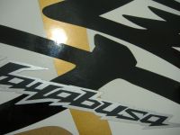 Suzuki Hayabusa 2009 - Gold/Schwarze Version - Dekorset