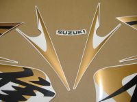 Suzuki Hayabusa 2009 - Gold/Black Version - Decalset