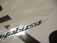 Suzuki Hayabusa 2009 - Grau/Silber Version - Dekorset