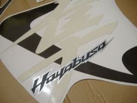 Suzuki Hayabusa 2009 - Grau/Silber Version - Dekorset