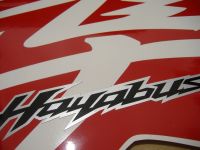 Suzuki Hayabusa 2010 - Black/Red Version - Decalset