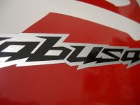 Suzuki Hayabusa 2010 - Black/Red Version - Decalset