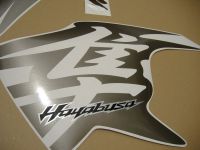 Suzuki Hayabusa 2011 - Weiße Version - Dekorset