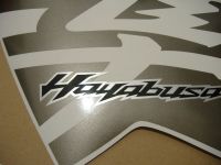 Suzuki Hayabusa 2011 - Weiße Version - Dekorset