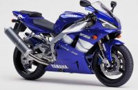 Yamaha YZF-R1 RN04 2000 - Blue Version - Decalset