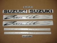 Suzuki Bandit 600S 2001 - Rote Version - Dekorset