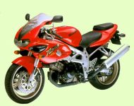 Suzuki TL 1000S 1998 - Red Version - Decalset