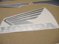 Honda CBR 600RR 2004 - Schwarz/Silber Version - Dekorset