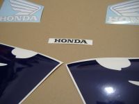 Honda CBR 600RR 2005 - Rot/Blau/Silber Version - Dekorset