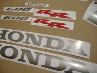 Honda CBR 600RR 2005 - Tribal Black Version - Decalset