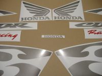 Honda CBR 600RR 2005 - Tribal Black Version - Decalset