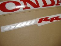 Honda CBR 600RR 2006 - Black Version - Decalset