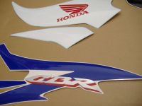 Honda CBR 600RR 2007 - Blue/White Version - Decalset