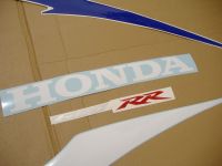 Honda CBR 600RR 2007 - Blue/White Version - Decalset
