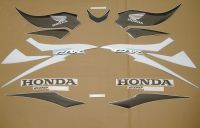 Honda CBR 600RR 2007 - Grey/White/Black Version - Decalset