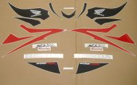 Honda CBR 600RR 2007 - Rote US Version - Dekorset