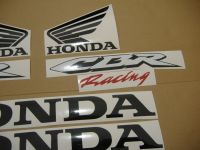 Honda CBR 600RR 2008 - Silver Version - Decalset