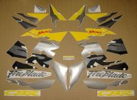 Honda CBR 919RR 1996 - Black/Grey/Yellow Version - Decalset