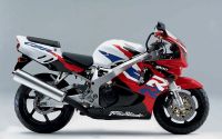 Honda CBR 919RR 1997 - Red/Black/White Version - Decalset