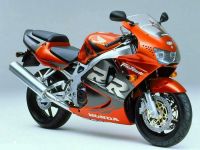 Honda CBR 919RR 1998 - Orange/Graue Version - Dekorset