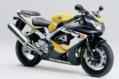 Honda CBR 929RR 2000 - Gelb/Blau/Weiße Version - Dekorset