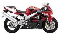 Honda CBR 929RR 2001 - Rote Version - Dekorset