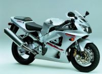 Honda CBR 929RR 2001 - Silver Version - Decalset