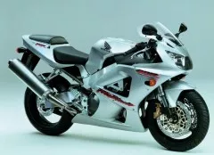 Honda CBR 929RR 2001 - Silber Version - Dekorset