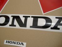 Honda CBR 929RR 2001 - Weiß/Rote Version - Dekorset