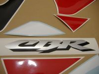 Honda CBR 929RR 2001 - White/Red Version - Decalset