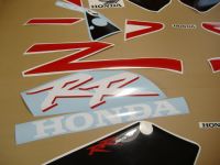 Honda CBR 954RR 2002 - Red Version - Decalset