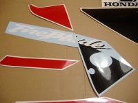 Honda CBR 954RR 2003 - Red Version - Decalset