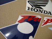 Honda CBR 954RR 2003 - White/Darkblue Version - Decalset