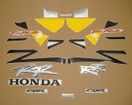Honda CBR 954RR 2003 - Yellow/Black Version - Decalset