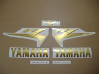 Yamaha YZF-R1 RN19 2007 - Schwarze US Version - Dekorset