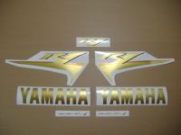 Yamaha YZF-R1 RN19 2007 - Schwarze US Version - Dekorset