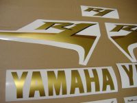 Yamaha YZF-R1 RN19 2007 - Black US Version - Decalset